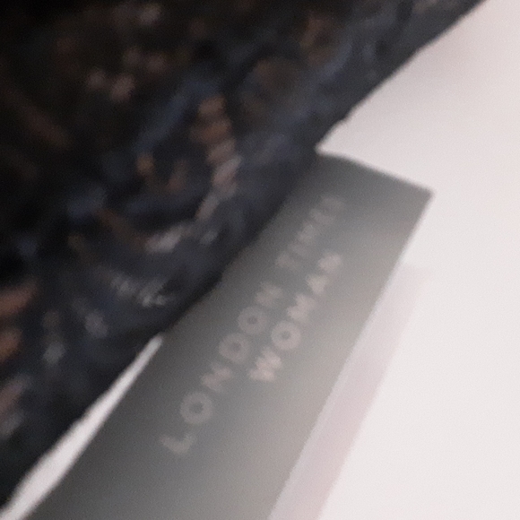 London Times Women's Black Lace Dress Size 14W - Picture 8 of 8